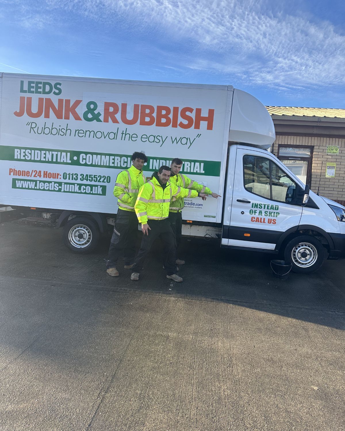 Same day rubbish removal Leeds